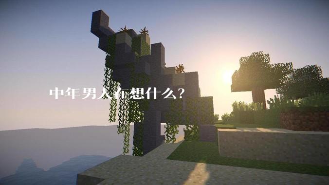 中年男人在想什么？
